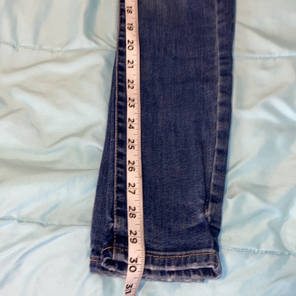 Lot of 2 Garage High Waist Junior’s Jeans Size 1 Ripped Distressed - Picture 15 of 15